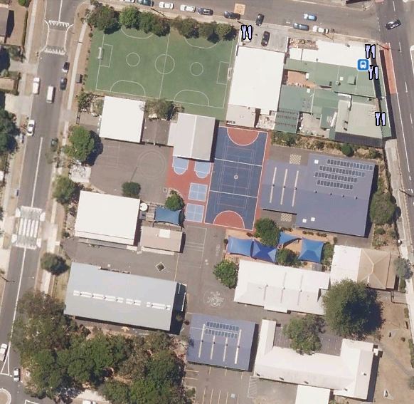 Google Earth image of NLPS